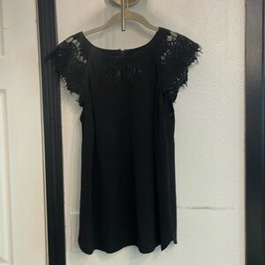 Brixon Ivy Lacey cap sleeve top